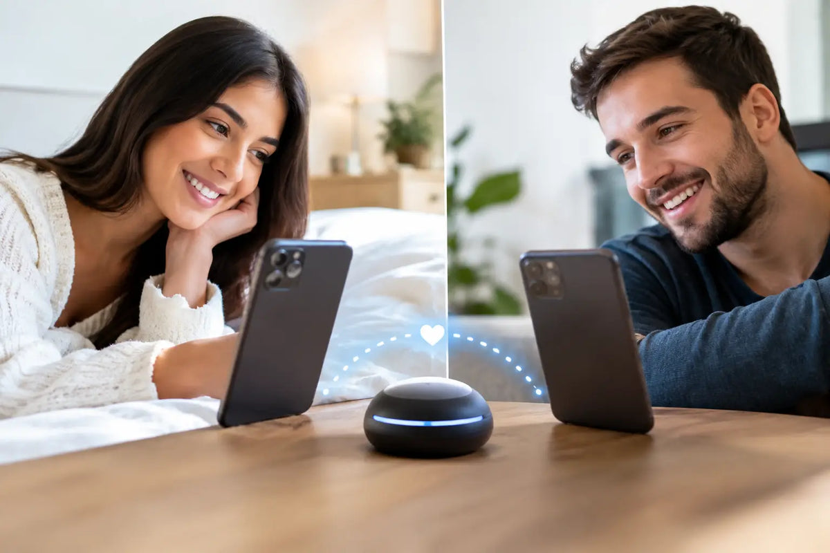 How a Long Distance Couples Device Builds Closeness