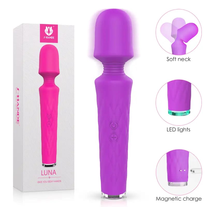S-HANDE Luna S049 Wireless Magic Wand Massager