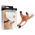 5.7" Hollow Strap-On Silicone Personal Wellness Accessory