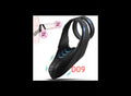 Black & Red Remote-Controlled Silicone Wellness Ring
